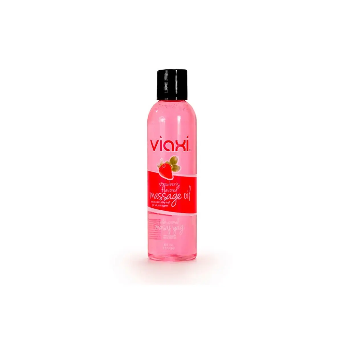 Viaxi Kayganlaştırıcı Masaj Yağı Çilek Aromalı 177 Ml Viaxi Kayganlaştırıcı Masaj Yağı Çilek Aromalı 177 Ml